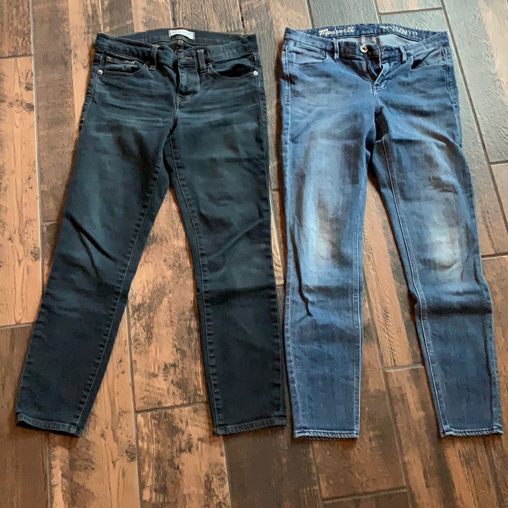 Skinny ankle Madewell jeans